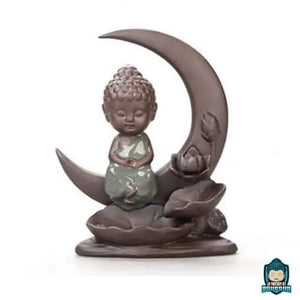 Porte Encens Bouddha Croissant de Lune La Maison de Bouddha