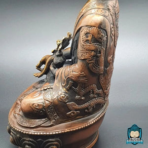 Statuette Bouddhiste Shakyamuni en Cuivre La Maison de Bouddha