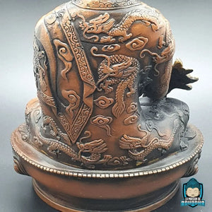 Statuette Bouddhiste Shakyamuni en Cuivre La Maison de Bouddha