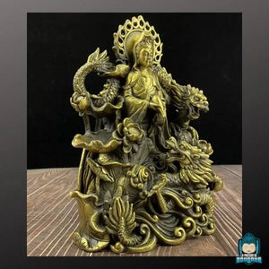 Statue de Bouddha en Laiton Guanyin