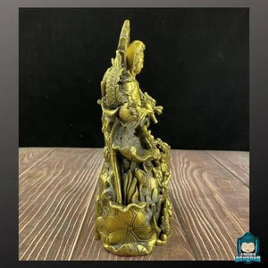 Statue de Bouddha en Laiton Guanyin