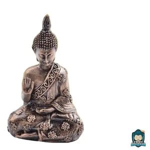 Statuette Bouddha Assis Mudra Abhaya Style Thaïlandais La Maison de Bouddha