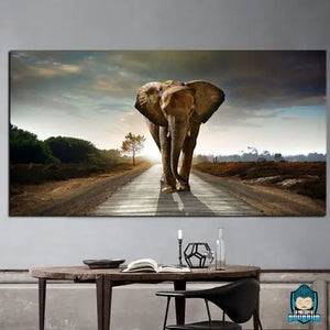 Tableau Éléphant Zen Bouddha La Maison de Bouddha