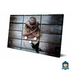 Tableau Triptyque Bouddha Zen La Maison de Bouddha