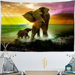 Tenture Eléphant