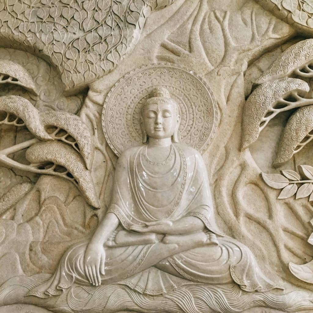 Tenture Murale Bouddhiste