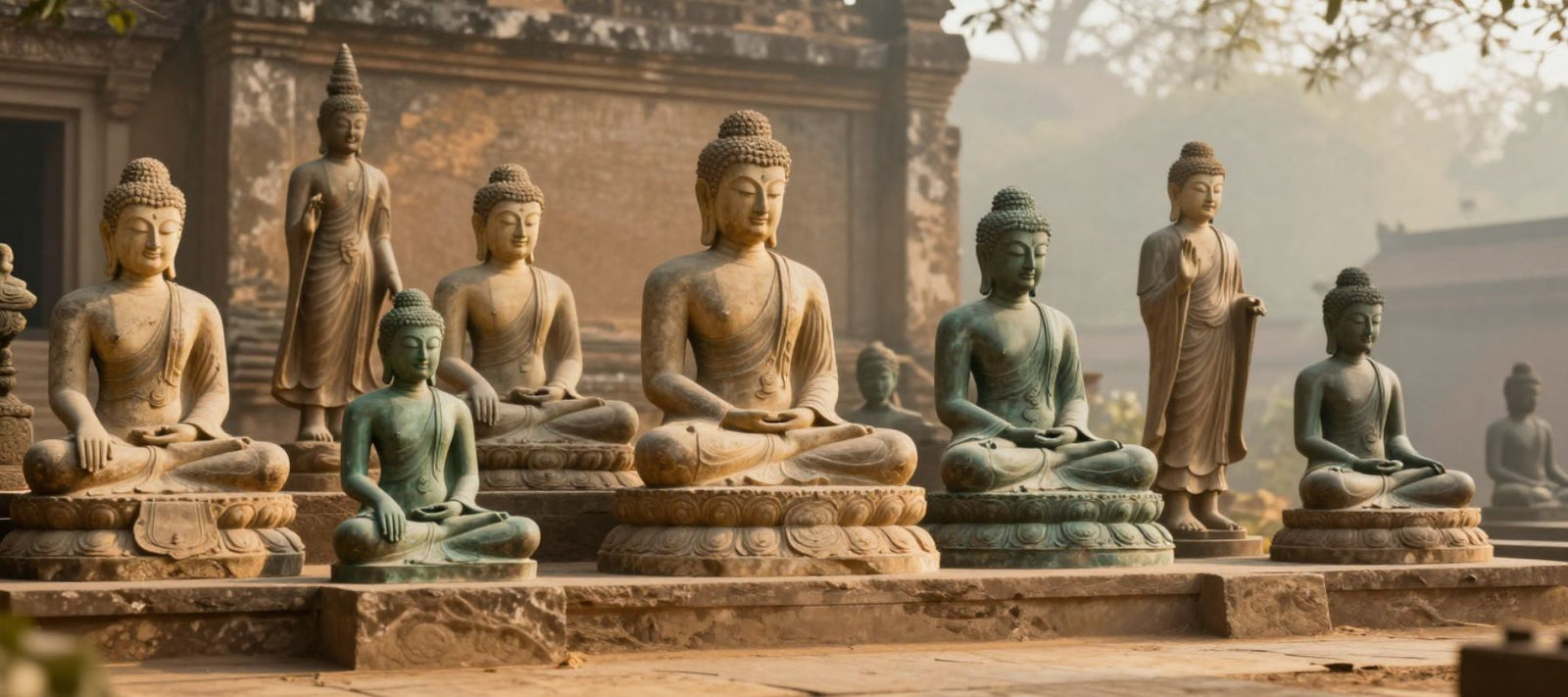 Statues Bouddha