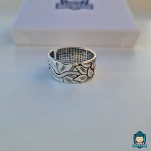 Bague Fleur de Lotus Argent