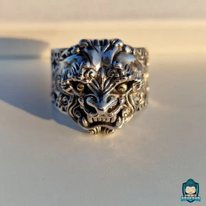 Bague-de-Richesse-Pixiu-chien-dragon-asiatique-argent-massif-925-La-Maison-de-Bouddha