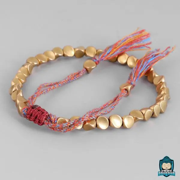 Bracelet Tibetain – Perles de cuivre