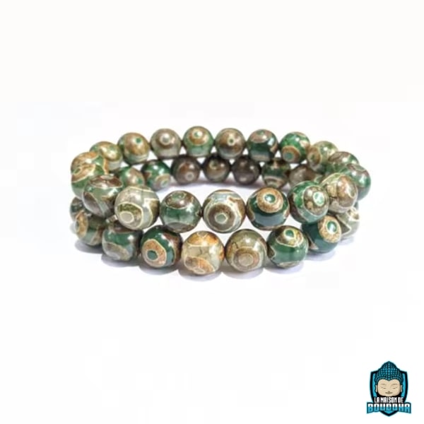 Bracelet-tibetain-en-perles-Dzi-Talisman-de-protection-et-prosperite-bouddhiste-perles-naturelles-agate-en-8-ou-10-mm-de-diametre-La-Maison-de-Bouddha