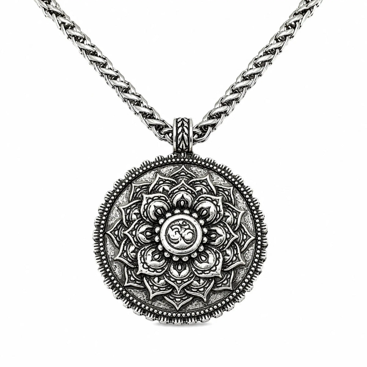 Collier Charms Lotus Blanc  La Maison de Bouddha