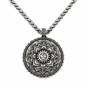 Collier Charms Lotus Blanc  La Maison de Bouddha