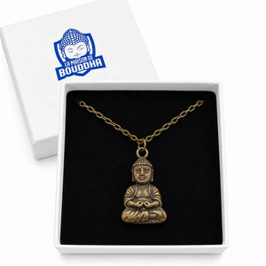 Collier de Bouddha Porte Bonheur Bronze  La Maison de Bouddha