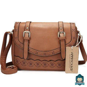 Sac-Besace-Ethnique-Style-Messager-en-Cuir-Synthétique-version-marron