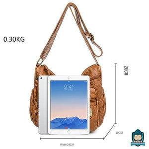 Sac-Bandouliere-en-Cuir-Brun-Cannelle-pour-Femme-dimensions-hauteur-20-cm-longueur-24-cm-profondeur-10-cm-poids-300-grammes-La-Maison-de-Bouddha