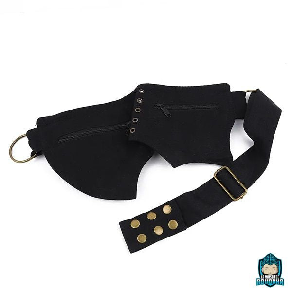 Sac-Ceinture-Ethnique-Brode-pour-Femme-3-versions-noir-café-vin-sangle-ajustable-La-Maison-de-Bouddha