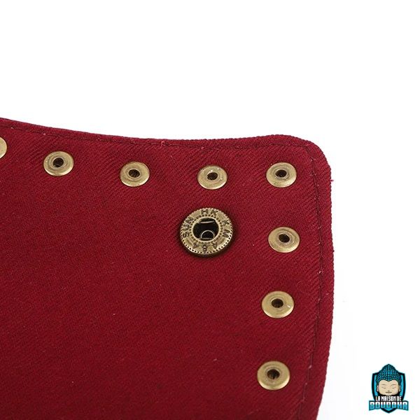 Sac-Ceinture-Ethnique-Brode-pour-Femme-versions-café-noir-et-vin-poche-bouton-à-pression-La-Maison-de-Bouddha