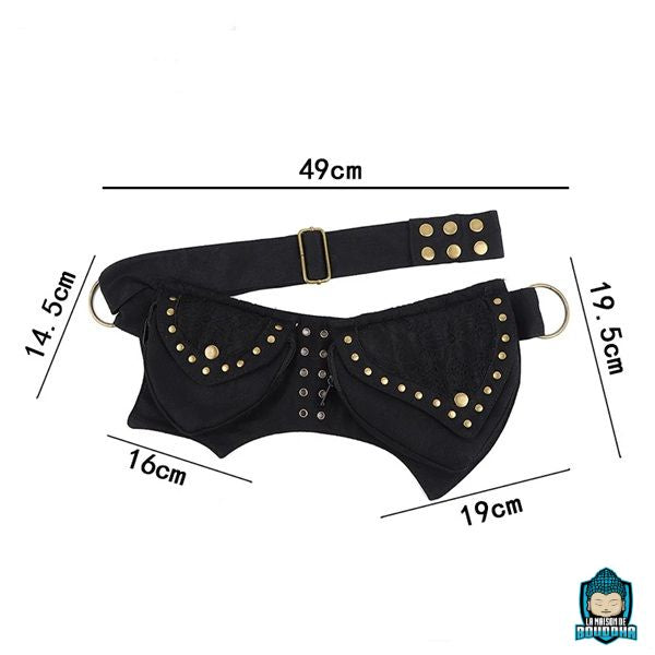 Sac-Ceinture-Ethnique-Brode-pour-Femme-3-versions-café-noir-vin-dimensions-longueur-49-cm-hauteur-19-cm-environ-La-Maison-de-Bouddha