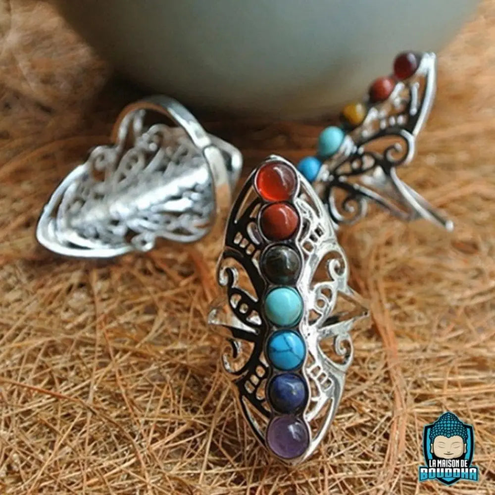 Bague 7 Chakras  La Maison de Bouddha