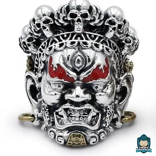 Bague-Bouddha-Argent-Mahakala-argent-massif-925-La-Maison-de-Bouddha