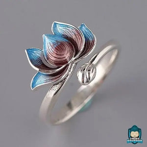 Bague Femme Fleur de Lotus