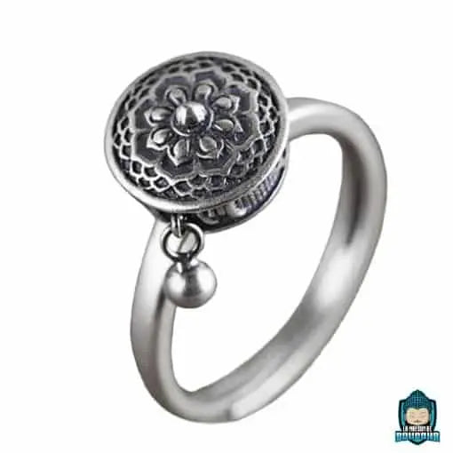 Bague Mantra Fleur de Lotus  La Maison de Bouddha