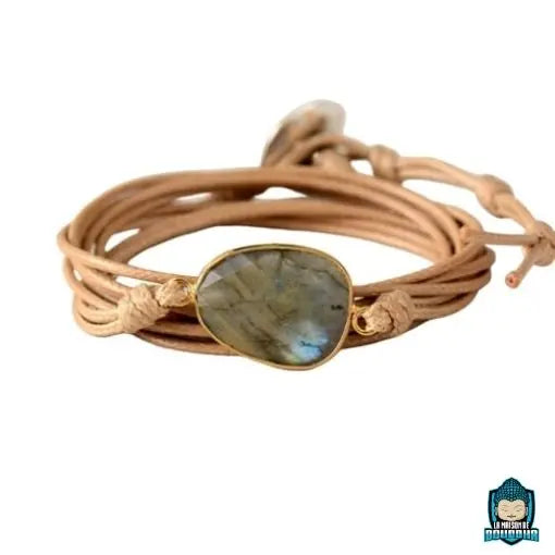 Bracelet-Boho-Labradorite-corde-tressee-de-cire-beige-clair-reglable-La-Maison-de-Bouddha