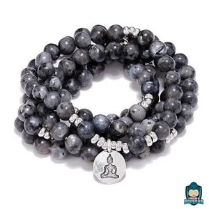 Bracelet Labradorite Bouddha  La Maison de Bouddha