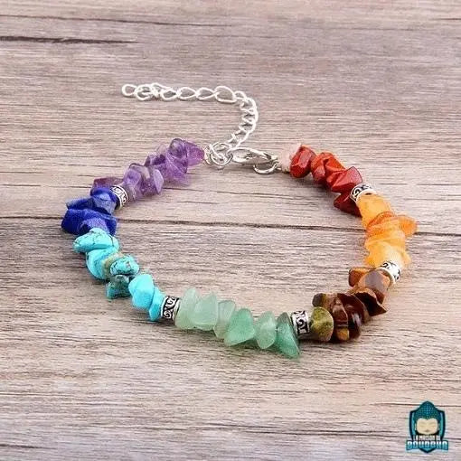 Bracelet Pierre 7 Chakras  La Maison de Bouddha