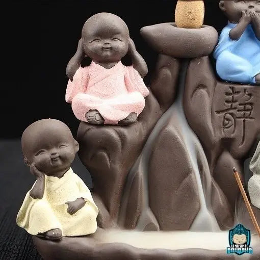 Brûle Encens Moine Bouddhiste  La Maison de Bouddha