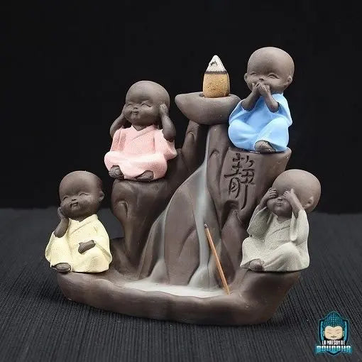 Brûle Encens Moine Bouddhiste  La Maison de Bouddha