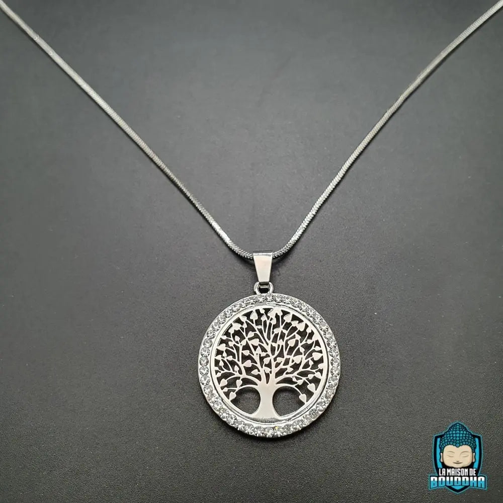 Collier Arbre de Vie Couleur Or  La Maison de Bouddha