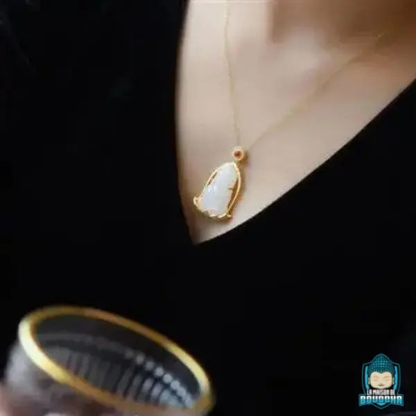 Collier Bouddha Jade