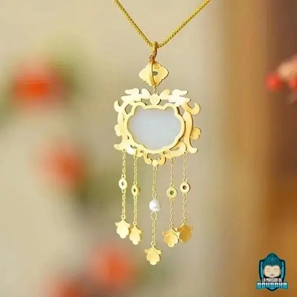 Collier Jade Tibétain