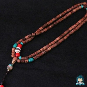 Collier Mala Tibétain Bouddhiste  La Maison de Bouddha