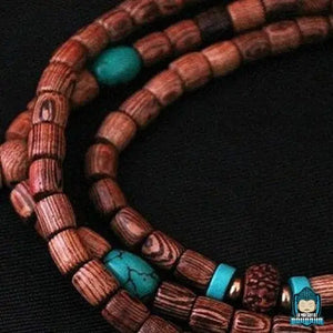 Collier Mala Tibétain Bouddhiste  La Maison de Bouddha