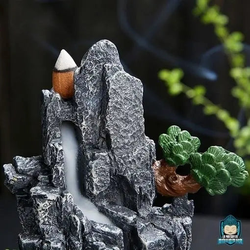 Porte Encens Temple Bouddhiste  La Maison de Bouddha