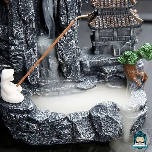 Porte Encens Temple Bouddhiste  La Maison de Bouddha