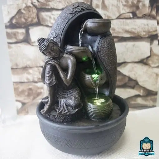Fontaine Bouddha krishna en Résine  La Maison de Bouddha