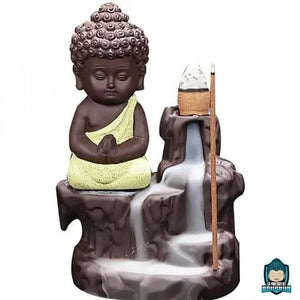 Fontaine Brûleur à Encens Bouddha En Céramique  La Maison de Bouddha
