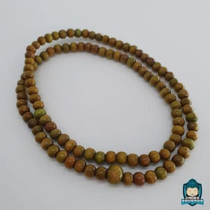 Mala Tibétain Bois de Santal Vert Bijoux La Maison de Bouddha