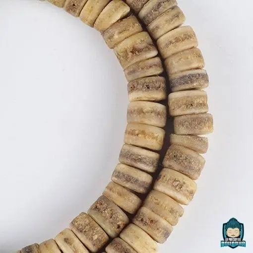 Mala Tibétain Os de Yak  La Maison de Bouddha