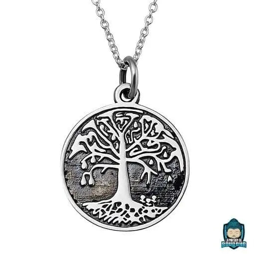 Pendentif-Arbre-de-Vie-en-Argent-massif-925-grave-chaine-en-argent-pendentif-rond-La-Maison-de-Bouddha