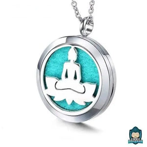 Pendentif Rond Bouddha  La Maison de Bouddha