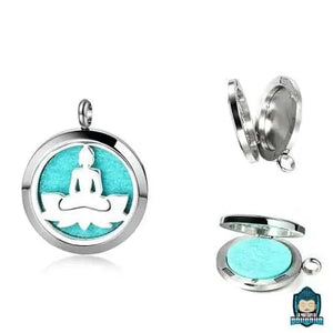 Pendentif Rond Bouddha  La Maison de Bouddha