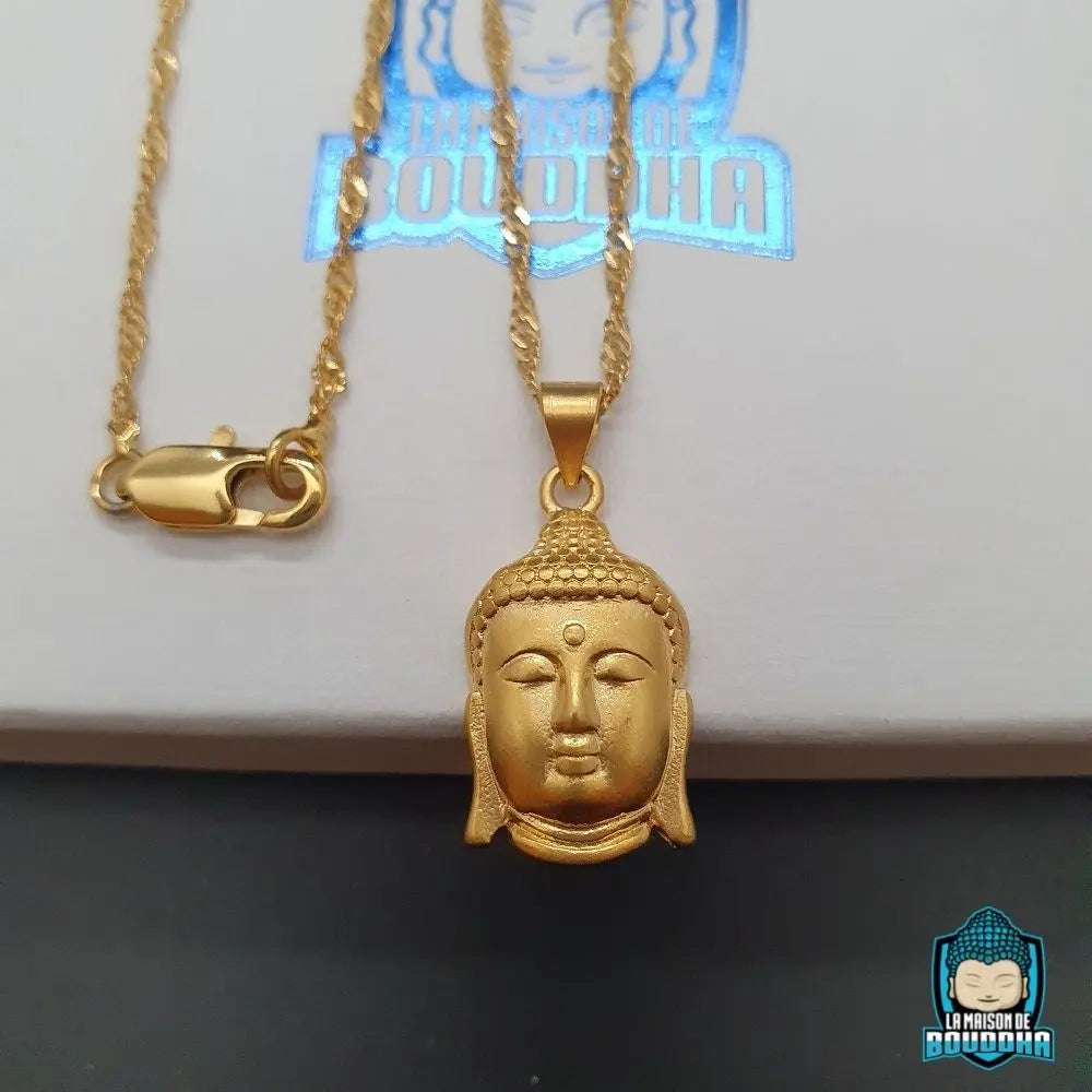 Pendentif Tête de Bouddha Birman  La Maison de Bouddha