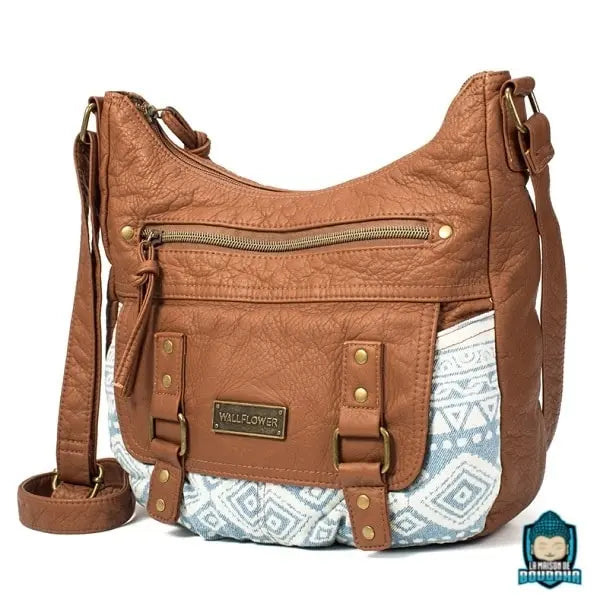 Sac Besace Camel en Bandoulière Style Hobo Sacs à main La Maison de Bouddha