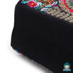 Sac Besace Ethnique Pour Femme Motif Fleur Sacs à main La Maison de Bouddha