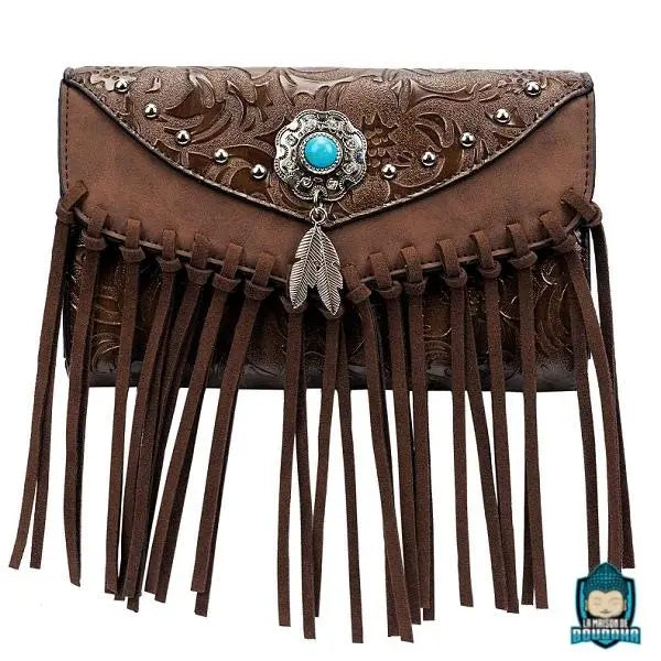 Sac-a-dos-cuir-vintage-ethnique-pochette-a-frange-perle-decorative-turquoise-cuir-synthetique-PU-La-Maison-de-Bouddha